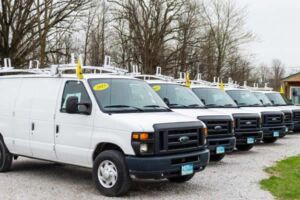 Propane powered truck fleets